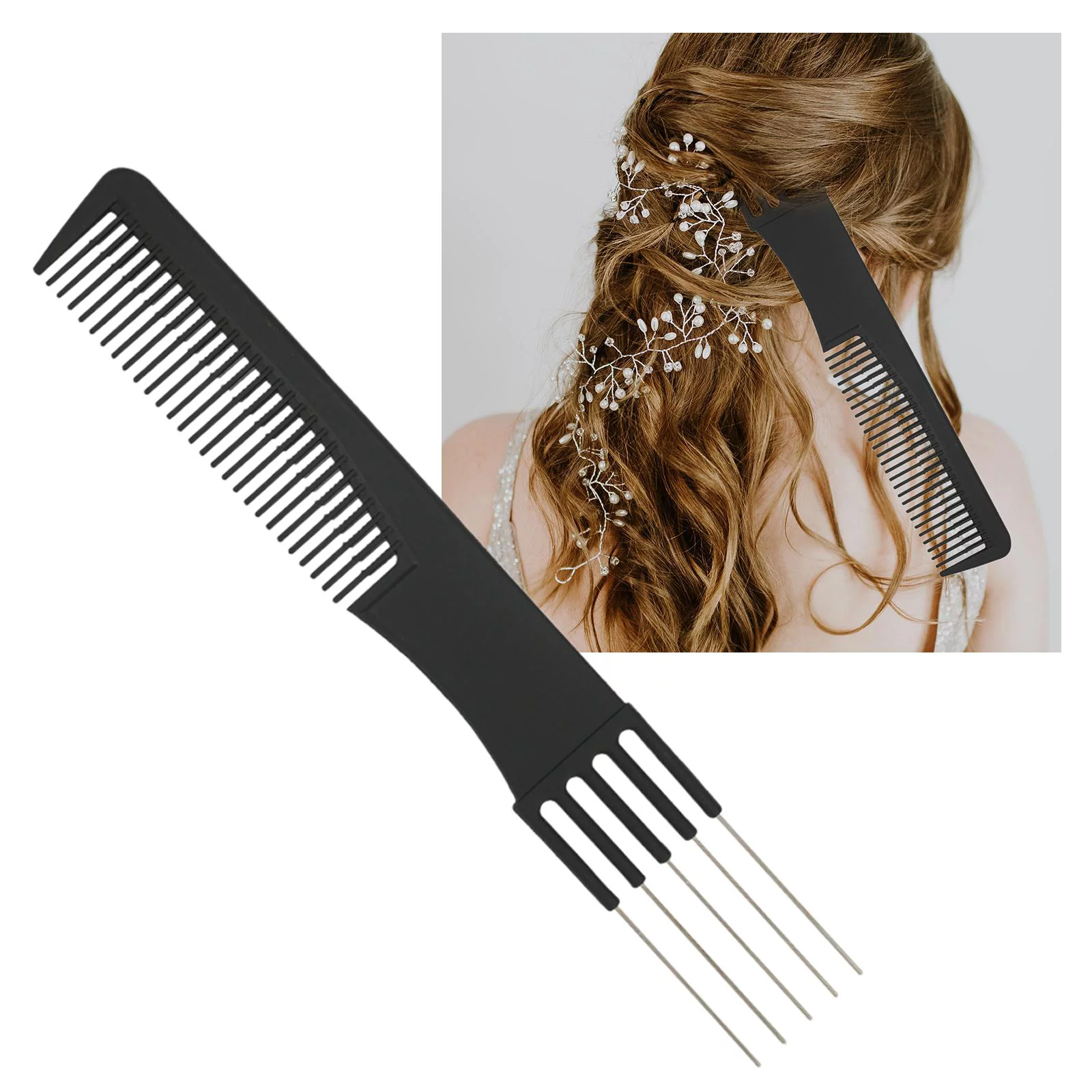 Precision Stylist: Pro Hair Insert Needle Comb