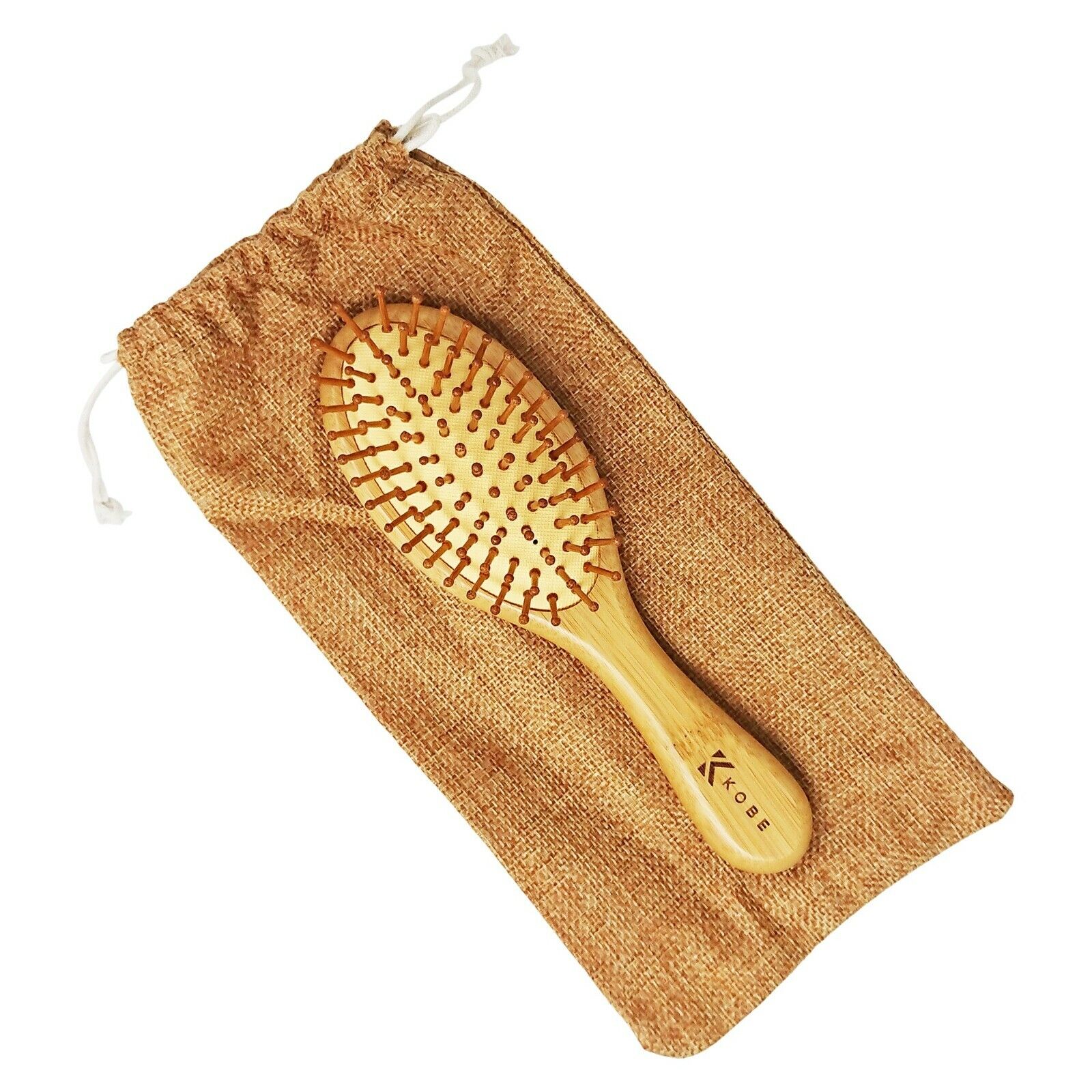 Wooden Wide Bristle Brush